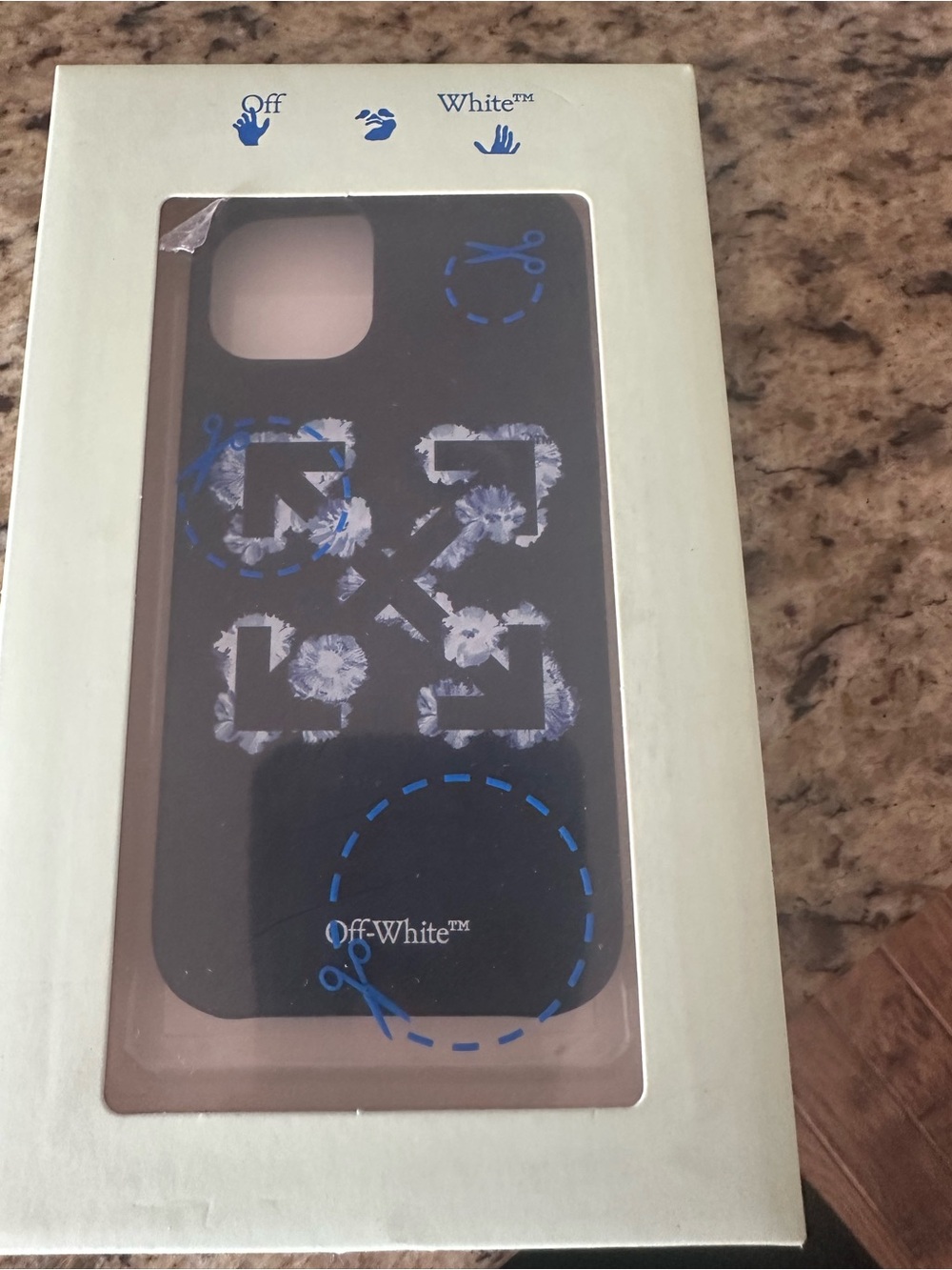 Off-White Black iPhone 12 Pro Max Case